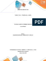 Fase 2 - Planeación y Analisis YMG