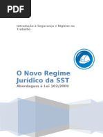 O Novo Regime Jurídico da SST