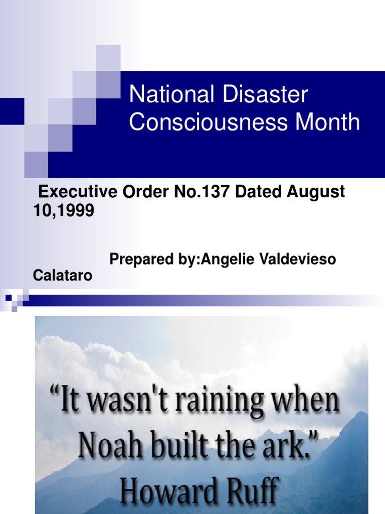 Disaster Awareness for Filipinos | PDF | Natural Disasters | Disaster ...