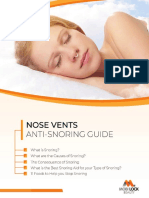 Nose Vents Anti Snoring Guide Guide