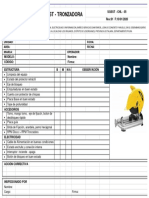 Check List 5 Tronzadora