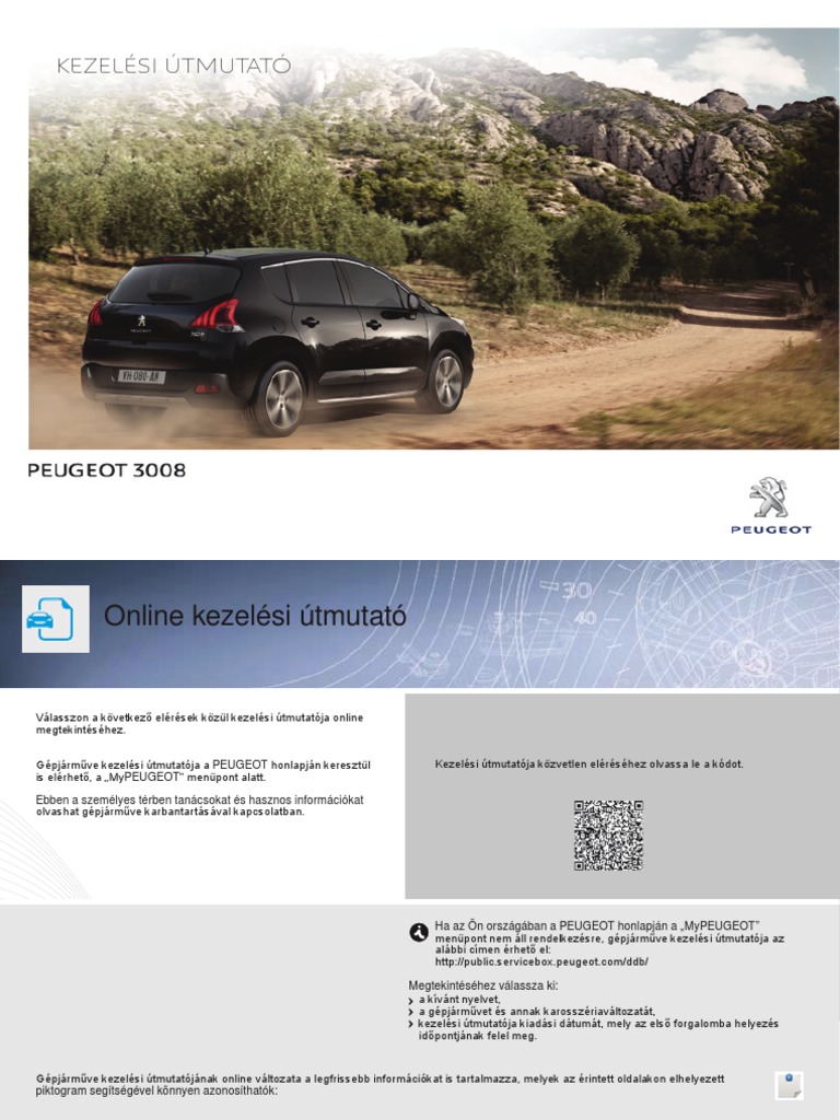 2014 Peugeot 3008 82577 PDF | PDF