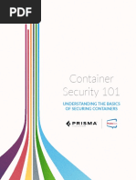 Palo Alto Networks Ebook Prisma Container Security101 PDF