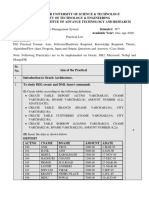 CE246 DBMS Practical List