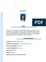 0 - Hoja de Vida Actualizada PDF