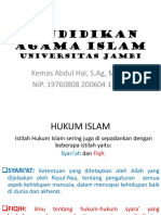 Syari'ah Atau Hukum Islam