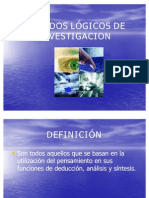 Metodos Logicos de Investigación