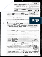 Casimiro Espinosa Campos - Death Certificate