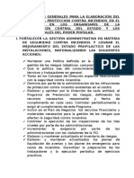 Lineamientos Generales para La Elaboración Del Plan para La Proteccion Contra Incendios en El Año 2014