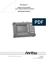 Anritsu S332C Maintenaince Manual