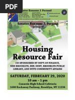 Sen. Persaud's Housing Resource Fair