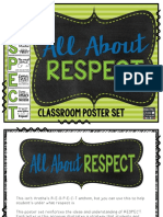 AllAboutRESPECTClassroomPosterSetwithStrategiesforSchool PDF