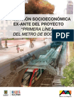 Evaluación Socioecon - Metro - Bogota PDF