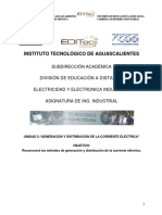 Generación distribución corriente eléctrica mantenimiento transformadores