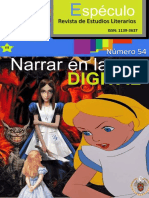 Narrar en La Era Digital Especulo 54 UCM 2015 PDF