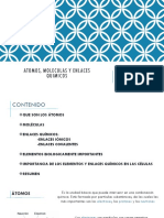 1 Atomos Moleculas Enlaces Quimicos I