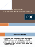 Model-Model  Pengembangan Sistem Informasi