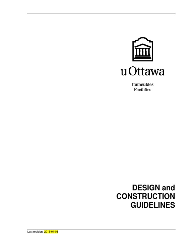 Design Construction Guidelines PDF | PDF | Computer Aided Design ...