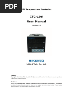 PID Temperature Controller ITC-106 User Manual Version 1.0