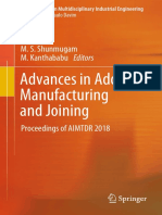 Advances in Additive Manufacturing and Joinning