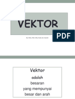 Presentasi Matematika Kelas Xii Vektor