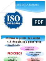 Los Debes de La Iso ISO - 9001-2008 Control de Calidad