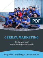 Gerilya Marketing Dari Dosen Jualan