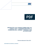 Instructivo Formulario 106 Mintur PDF