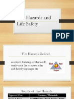 Fire Hazards and Life Safety