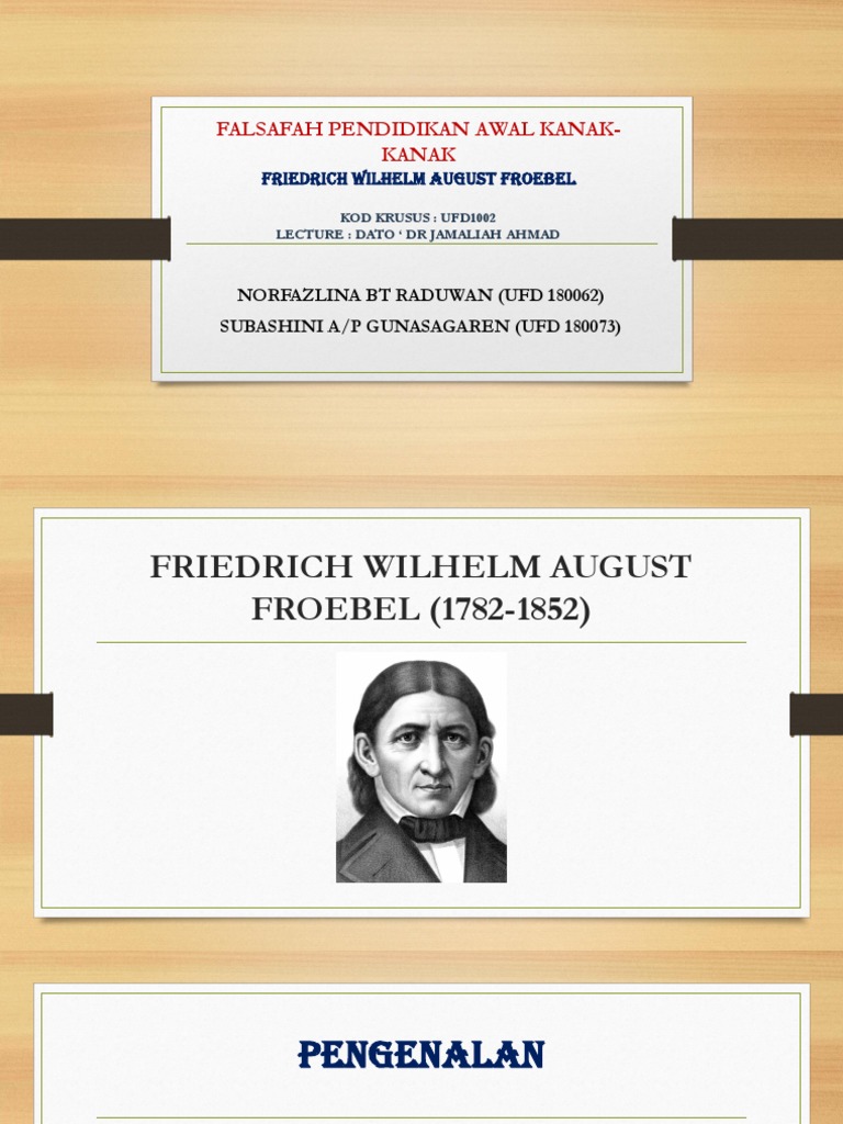 0 1 Friedrich Froebel Pdf