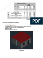 Presupuesto Casa Provisional