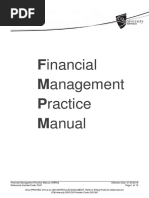 Financial Management Practice Manual (FMPM)