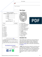 Tube Calculator