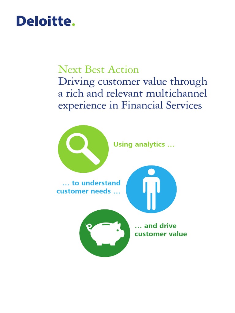 Deloitte Uk Con Next Best Action | PDF | Customer Experience | Analytics