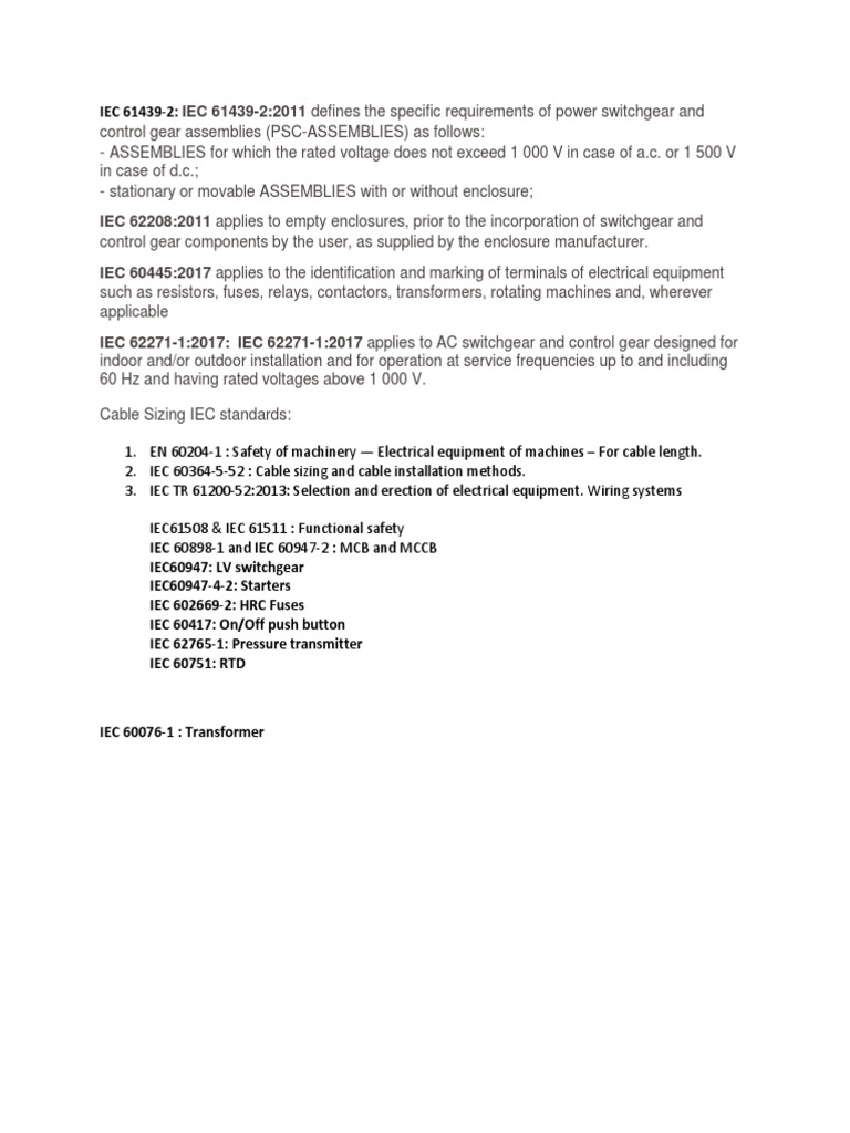 Iec Standard Pdf Pdf