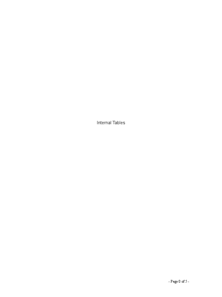 ABAP Internal Tables Exercises | PDF | Computer Programming | Computing