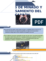 Costos de Minado y Procesamiento Del Carbón