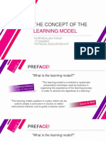 The Concept of The Learning Model