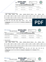 Adjective Word Order Document