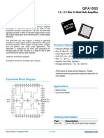 QPA1000 Data Sheet