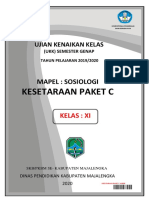 Ukk Sosiologi Kelas Xi