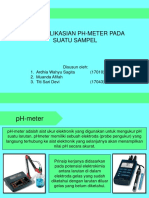 pH-Meter Sampel Analisis