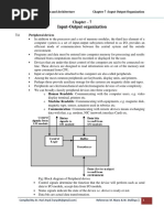 Chapter7 Input Output Organization PDF