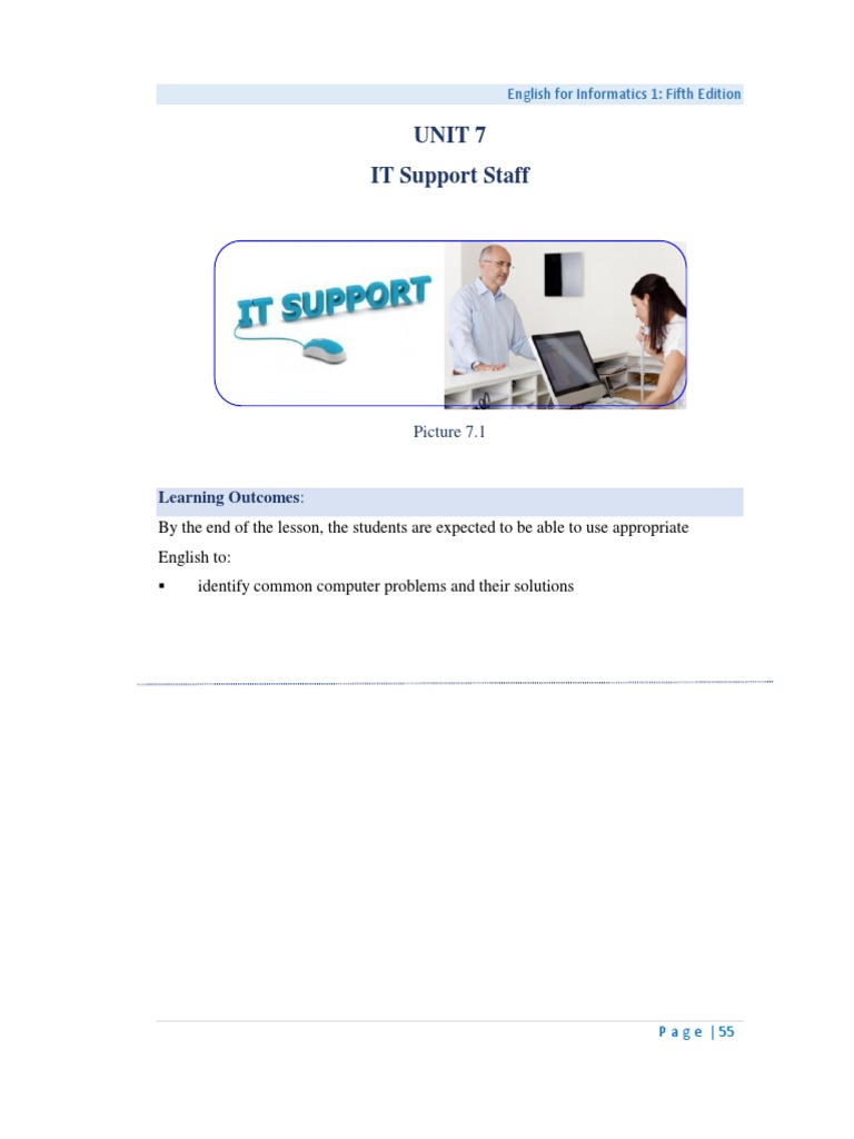 IT Support Staff: Common Issues & Solutions | PDF | Computer File ...