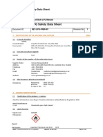 LPG Safety Data Sheet (MSDS)