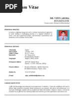 Download CV DR VIPIN by Vipin Arora SN44712811 doc pdf