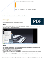 Como Importar Arquivo MDF para o Microsoft Access - CodeProject