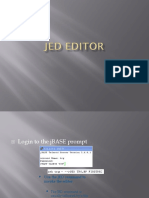 JED EDITOR