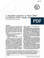 1971 SPE2603 Fetkovich Simplified Water Influx MB PDF