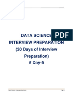 Data Science Interview Preparation